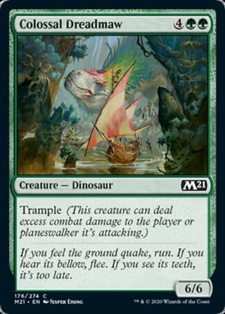 Colossal Dreadmaw [Core Set 2021] MTG Single Magic: The Gathering  | Multizone: Comics And Games