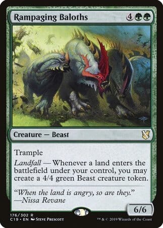 Rampaging Baloths [Commander 2019] MTG Single Magic: The Gathering  | Multizone: Comics And Games