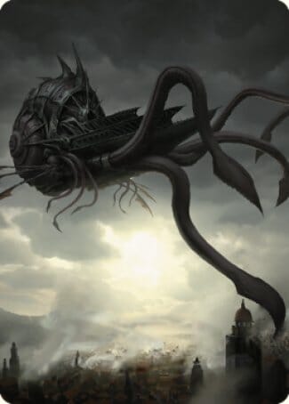 Nautiloid Ship Art Card [Commander Legends: Battle for Baldur's Gate Art Series] MTG Single Magic: The Gathering  | Multizone: Comics And Games