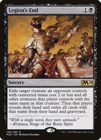 Legion's End [Core Set 2020 Promos] MTG Single Magic: The Gathering  | Multizone: Comics And Games