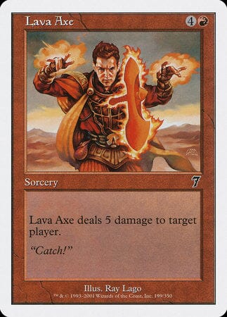 Lava Axe [Seventh Edition] MTG Single Magic: The Gathering  | Multizone: Comics And Games
