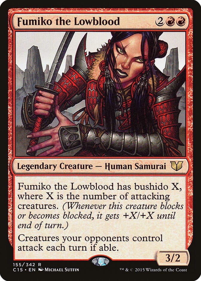 Fumiko the Lowblood [Commander 2015] MTG Single Magic: The Gathering  | Multizone: Comics And Games