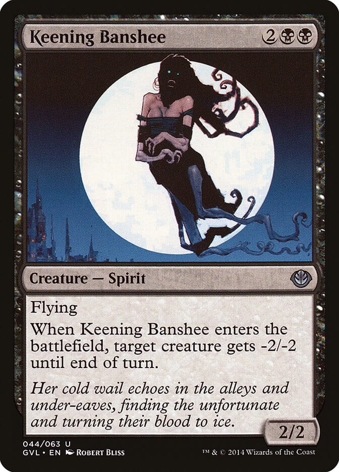 Keening Banshee (Garruk vs. Liliana) [Duel Decks Anthology] MTG Single Magic: The Gathering  | Multizone: Comics And Games