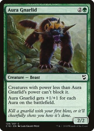 Aura Gnarlid [Commander 2018] MTG Single Magic: The Gathering  | Multizone: Comics And Games