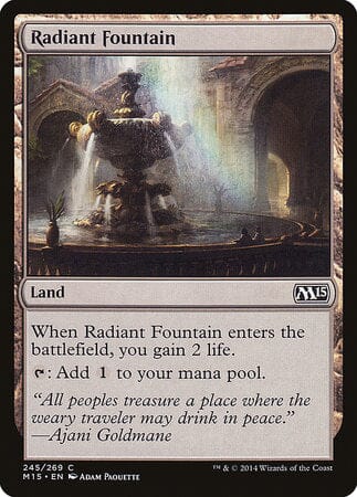 Radiant Fountain [Magic 2015] MTG Single Magic: The Gathering  | Multizone: Comics And Games