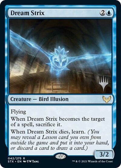 Dream Strix (Promo Pack) [Strixhaven: School of Mages Promos] MTG Single Magic: The Gathering  | Multizone: Comics And Games