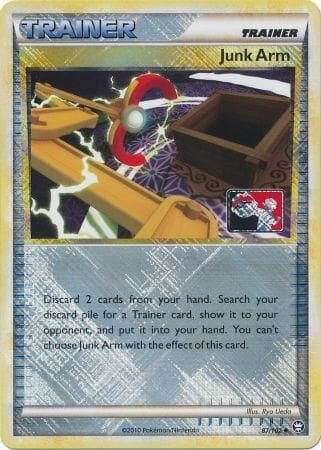 Junk Arm (87/102) (League Promo) [HeartGold & SoulSilver: Triumphant] Pokemon Single Pokémon  | Multizone: Comics And Games