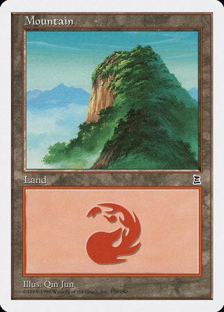 Mountain (176) [Portal Three Kingdoms] MTG Single Magic: The Gathering  | Multizone: Comics And Games
