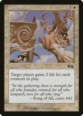 Congregate [Urza's Saga] MTG Single Magic: The Gathering  | Multizone: Comics And Games