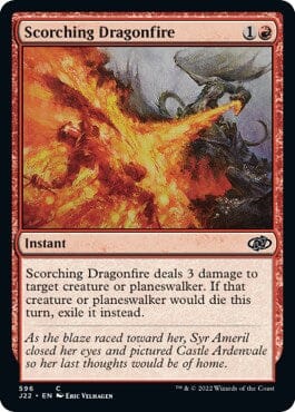 Scorching Dragonfire [Jumpstart 2022] MTG Single Magic: The Gathering  | Multizone: Comics And Games