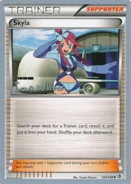 Skyla (134/149) (American Gothic - Ian Whiton) [World Championships 2013] Pokemon Single Pokémon  | Multizone: Comics And Games
