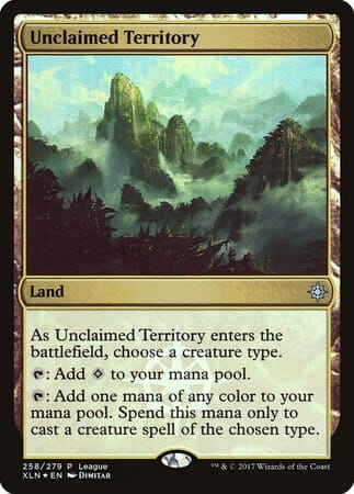 Unclaimed Territory [Ixalan Promos] MTG Single Magic: The Gathering  | Multizone: Comics And Games