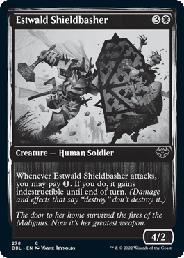Estwald Shieldbasher [Innistrad: Double Feature] MTG Single Magic: The Gathering  | Multizone: Comics And Games