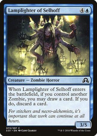 Lamplighter of Selhoff [Shadows over Innistrad] MTG Single Magic: The Gathering  | Multizone: Comics And Games