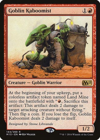 Goblin Kaboomist [Magic 2015] MTG Single Magic: The Gathering  | Multizone: Comics And Games