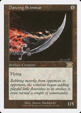 Dancing Scimitar [Classic Sixth Edition] MTG Single Magic: The Gathering  | Multizone: Comics And Games