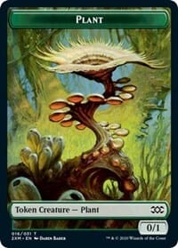 Plant // Treasure Double-sided Token [Double Masters Tokens] MTG Single Magic: The Gathering  | Multizone: Comics And Games