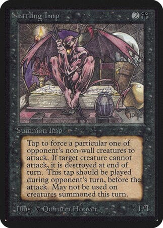 Nettling Imp [Limited Edition Alpha] MTG Single Magic: The Gathering  | Multizone: Comics And Games