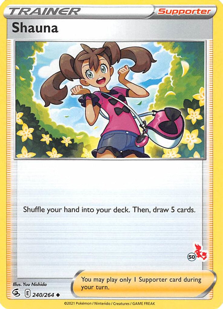 Shauna (240/264) (Cinderace Stamp #50) [Battle Academy 2022] Pokemon Single Pokémon  | Multizone: Comics And Games