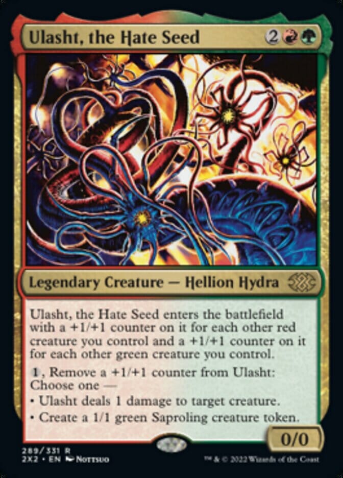 Ulasht, the Hate Seed [Double Masters 2022] MTG Single Magic: The Gathering  | Multizone: Comics And Games