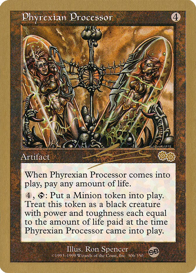 Phyrexian Processor (Nicolas Labarre) (SB) [World Championship Decks 2000] MTG Single Magic: The Gathering  | Multizone: Comics And Games