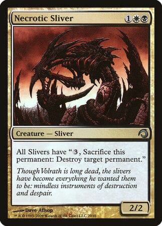 Necrotic Sliver [Premium Deck Series: Slivers] MTG Single Magic: The Gathering  | Multizone: Comics And Games