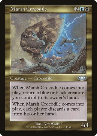 Marsh Crocodile [Planeshift] MTG Single Magic: The Gathering  | Multizone: Comics And Games