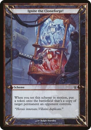 Ignite the Cloneforge! (Archenemy) [Archenemy Schemes] MTG Single Magic: The Gathering  | Multizone: Comics And Games