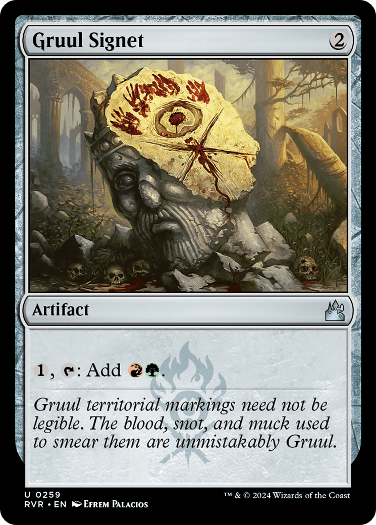 Gruul Signet [Ravnica Remastered] MTG Single Magic: The Gathering  | Multizone: Comics And Games