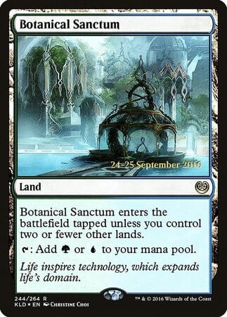 Botanical Sanctum [Kaladesh Promos] MTG Single Magic: The Gathering  | Multizone: Comics And Games
