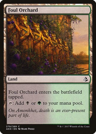 Foul Orchard [Amonkhet] MTG Single Magic: The Gathering  | Multizone: Comics And Games