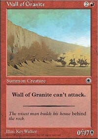 Wall of Granite [Portal] MTG Single Magic: The Gathering  | Multizone: Comics And Games