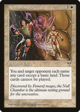 Null Chamber [Mirage] MTG Single Magic: The Gathering  | Multizone: Comics And Games