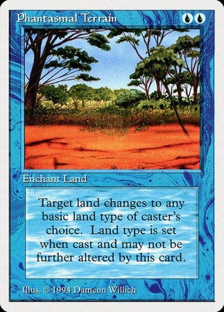 Phantasmal Terrain [Summer Magic / Edgar] MTG Single Magic: The Gathering  | Multizone: Comics And Games