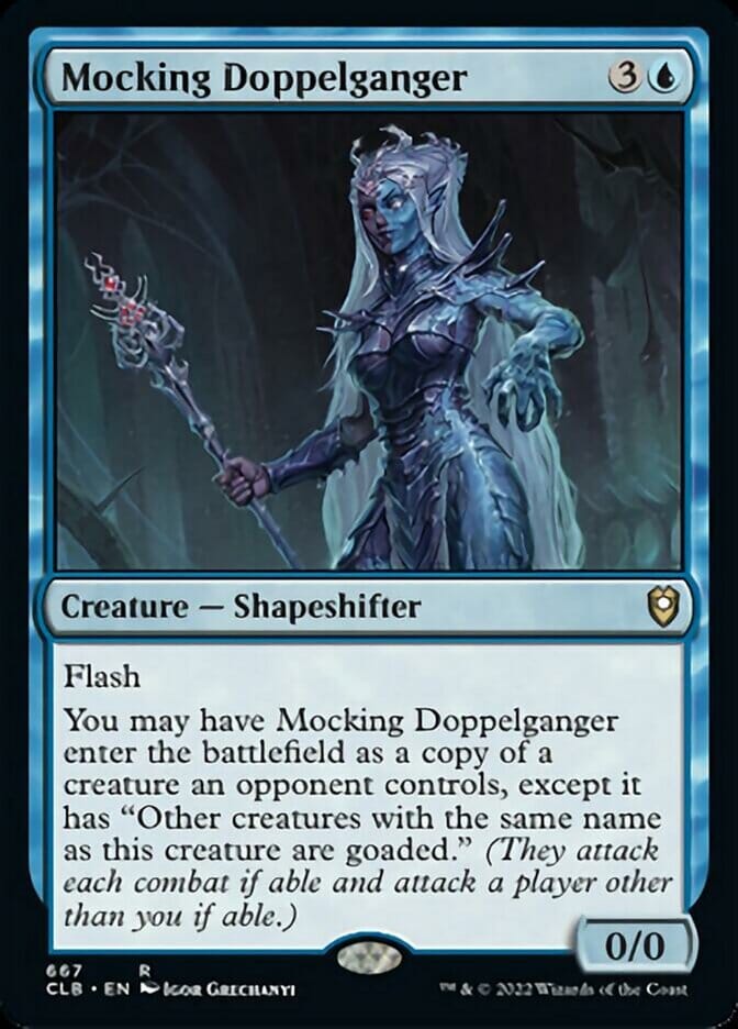 Mocking Doppelganger [Commander Legends: Battle for Baldur's Gate] MTG Single Magic: The Gathering  | Multizone: Comics And Games