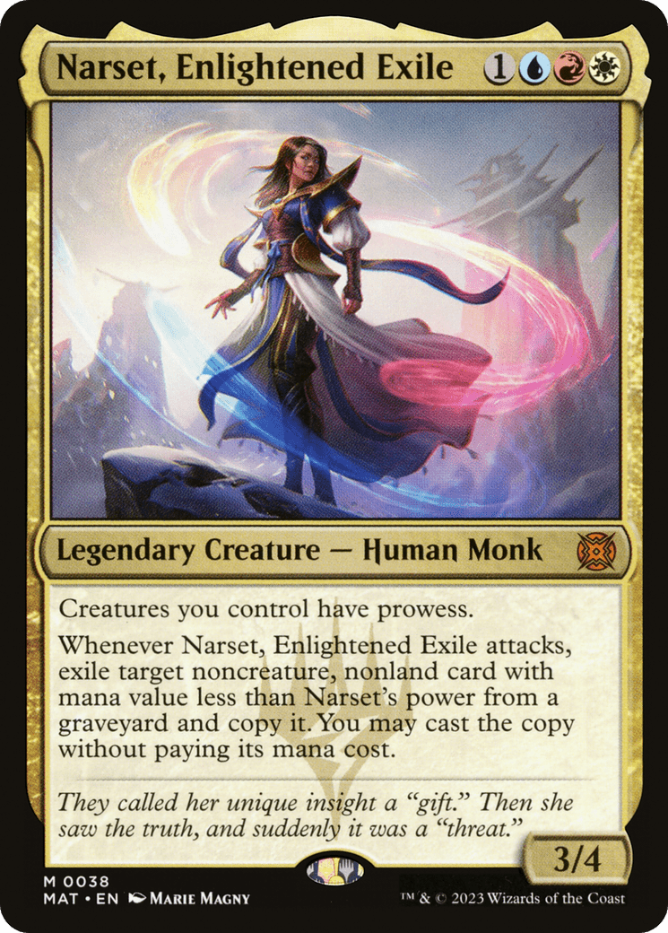 Narset, Enlightened Exile [March of the Machine: The Aftermath] MTG Single Magic: The Gathering  | Multizone: Comics And Games