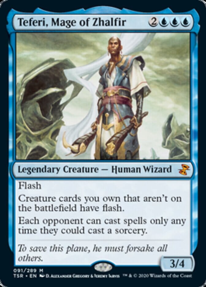 Teferi, Mage of Zhalfir [Time Spiral Remastered] MTG Single Magic: The Gathering  | Multizone: Comics And Games