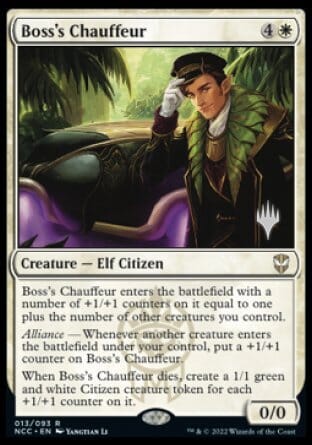 Boss's Chauffeur (Promo Pack) [Streets of New Capenna Commander Promos] MTG Single Magic: The Gathering  | Multizone: Comics And Games