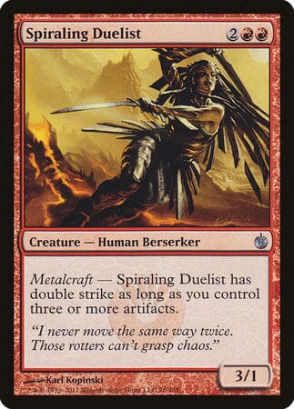 Spiraling Duelist [Mirrodin Besieged] MTG Single Magic: The Gathering  | Multizone: Comics And Games