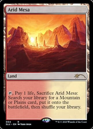 Arid Mesa [Secret Lair: Ultimate Edition] MTG Single Magic: The Gathering  | Multizone: Comics And Games