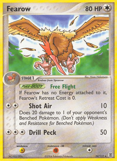 Fearow (24/112) [EX: FireRed & LeafGreen] Pokemon Single Pokémon  | Multizone: Comics And Games