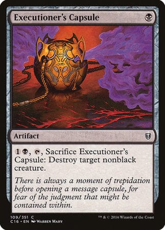 Executioner's Capsule [Commander 2016] MTG Single Magic: The Gathering  | Multizone: Comics And Games
