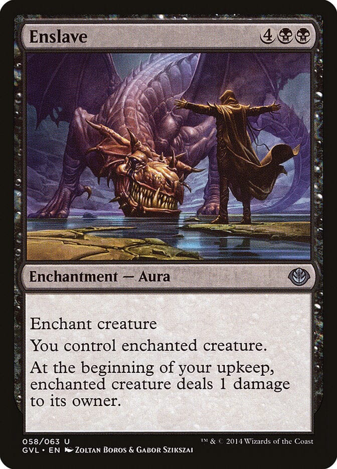 Enslave (Garruk vs. Liliana) [Duel Decks Anthology] MTG Single Magic: The Gathering  | Multizone: Comics And Games