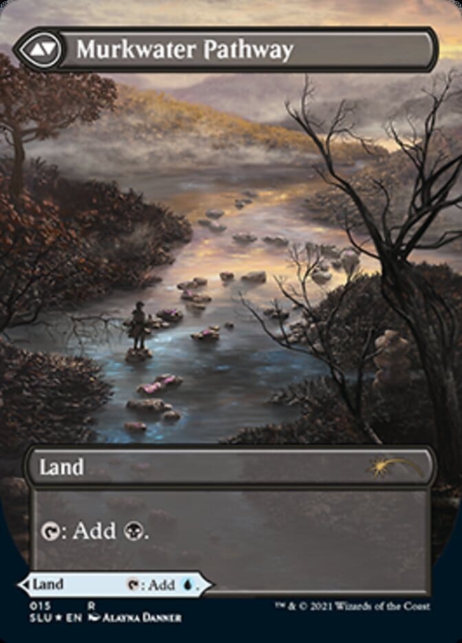 Clearwater Pathway // Murkwater Pathway (Borderless) [Secret Lair: Ultimate Edition 2] MTG Single Magic: The Gathering  | Multizone: Comics And Games