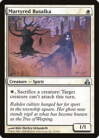 Martyred Rusalka [Guildpact] MTG Single Magic: The Gathering  | Multizone: Comics And Games