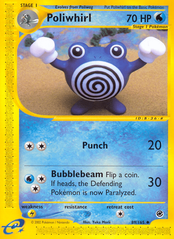 Poliwhirl (89/165) [Expedition: Base Set] Pokemon Single Pokémon  | Multizone: Comics And Games