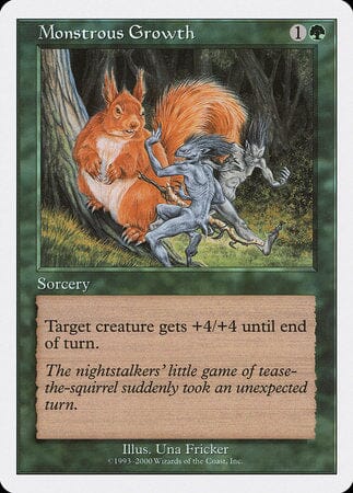 Monstrous Growth [Starter 2000] MTG Single Magic: The Gathering  | Multizone: Comics And Games