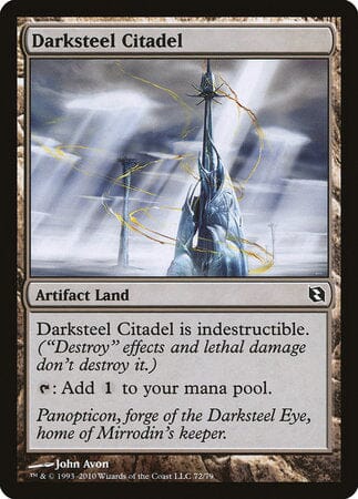 Darksteel Citadel [Duel Decks: Elspeth vs. Tezzeret] MTG Single Magic: The Gathering  | Multizone: Comics And Games