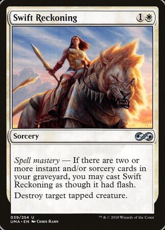 Swift Reckoning [Ultimate Masters] MTG Single Magic: The Gathering  | Multizone: Comics And Games