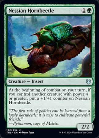 Nessian Hornbeetle [Theros Beyond Death] MTG Single Magic: The Gathering  | Multizone: Comics And Games